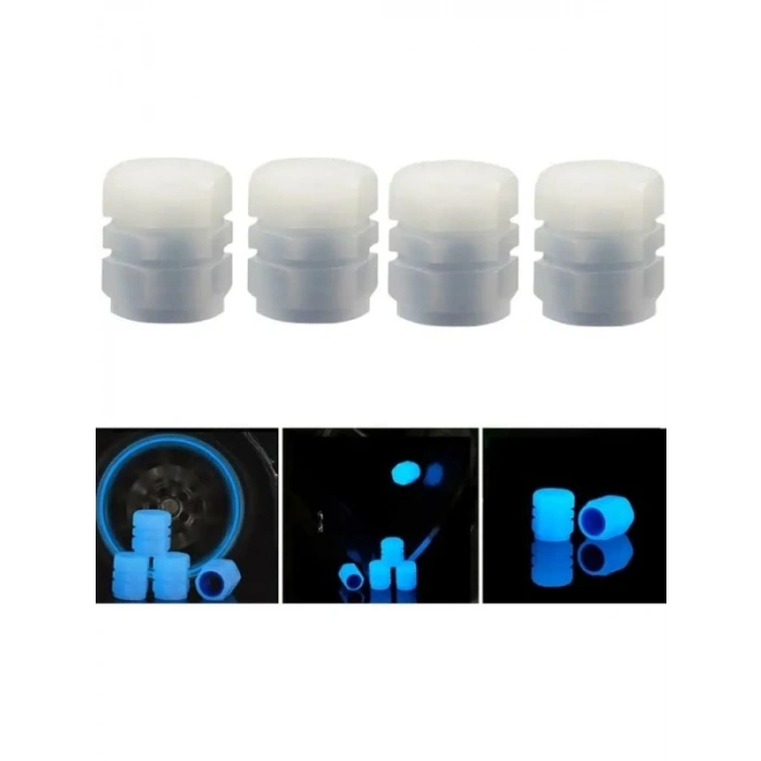 Fosforlu Sibop Kapağı Seti - Mavi Renk