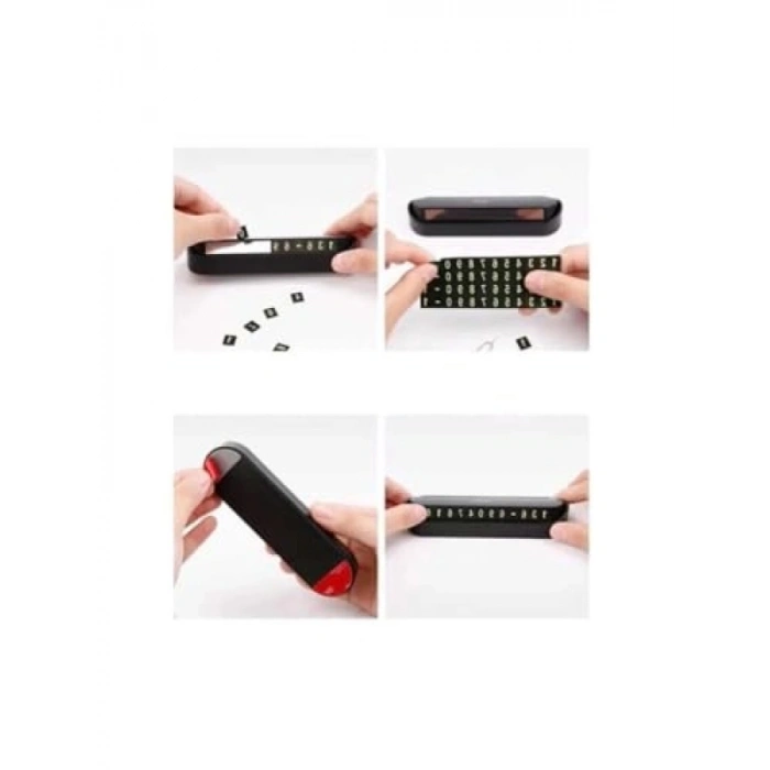 Fosforlu Telefon Numarası Plaketi - Acil Durumlar için Görünürlük