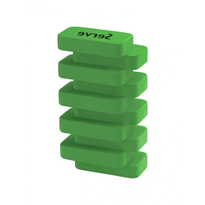 Fosforlu Yeşil Çok Kenarlı Silgi