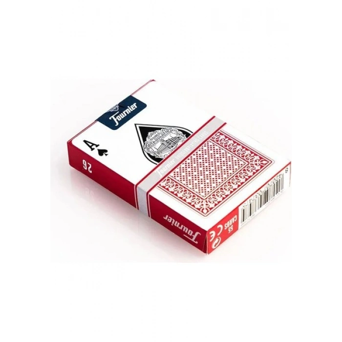 Fournier Bridge Oyun Kartları Nº 26, Standard Endeks-Kırmızı