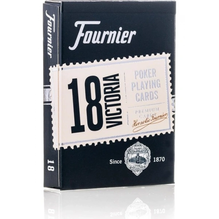 Fournier Poker Oyun Kartları Nº 18, Standart Endeks-Mavi
