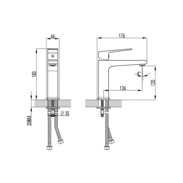 Frame Lavabo Bataryası