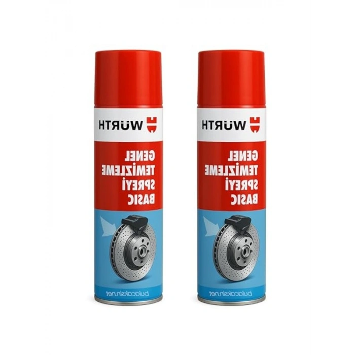 Fren Balata ve Genel Temizleme Spreyi, 2x500 ml Set