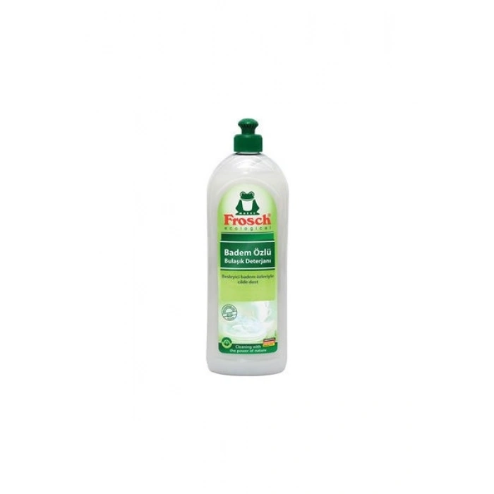 Frosch Bulaşık Deterjanı Badem Özlü 750 ml Ekolojik Elde Yıkama İçin Güçlü Temizlik