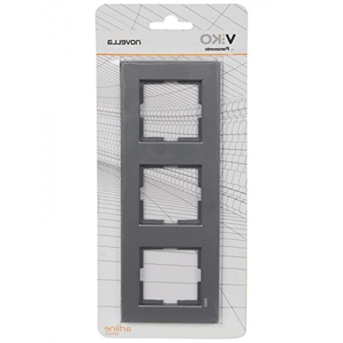 Füme Üçlü Çerçeve, Plastik Çabuk Bağlantı