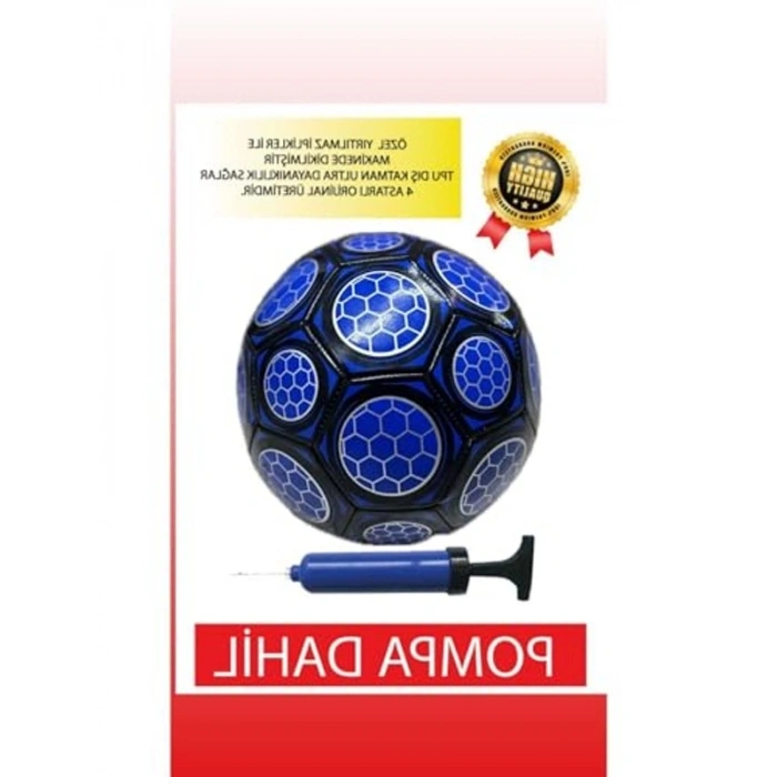 Futbol Antreman Topu, Pompa ile Birlikte, Beyaz Renk