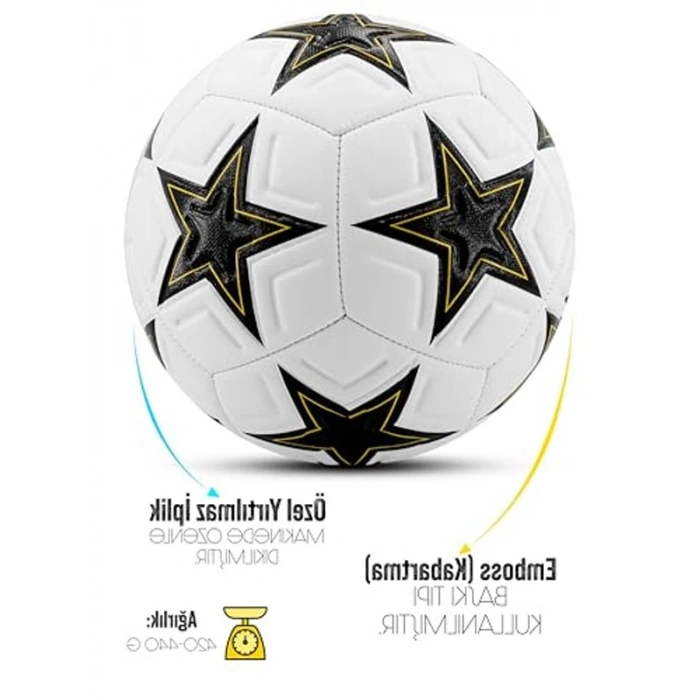 Futbol Topu Seti, Dayanıklı ve Pompa Hediyeli Ürün