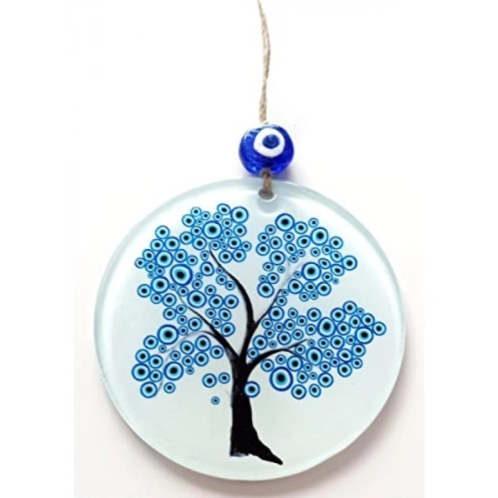 Füzyon Cam Nazar Boncuklu Duvar Dekoru