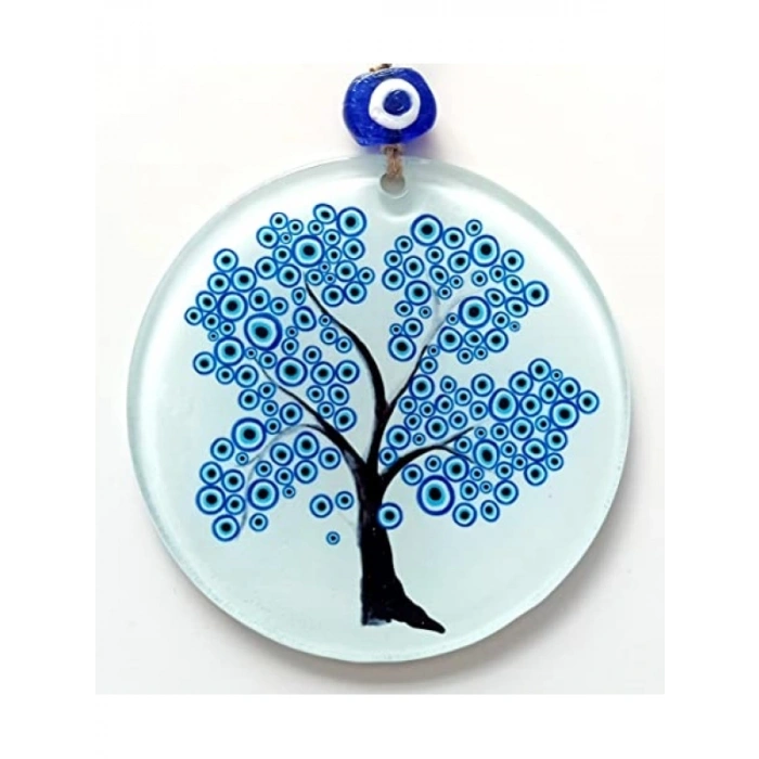 Füzyon Cam Nazar Boncuklu Duvar Dekoru