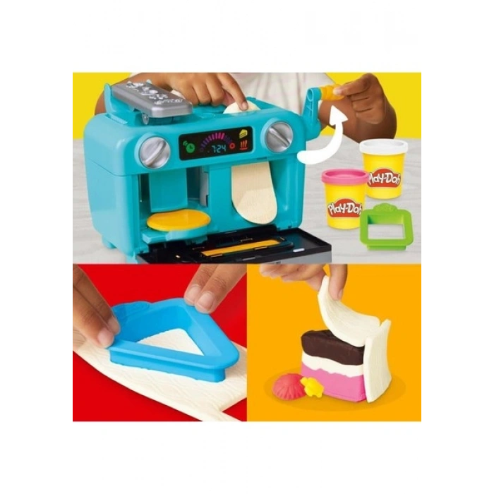 G0497 Play-Doh Süper Dilimli Kek Oyun Seti +3 Yaş