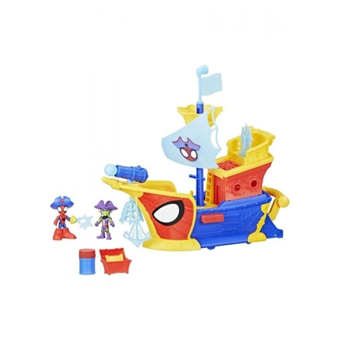 G0666 Spidey ve Inanılmaz Arkadaşları Webs Ahoy Bubble Ship +3 Yaş