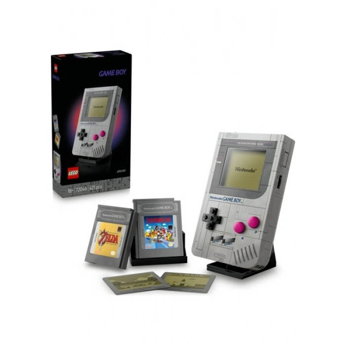 ® Game Boy™ 72046 - Yetişkin Nintendo® Hayranları Için Yaratıcı Model Yapım Seti (421 Parça)