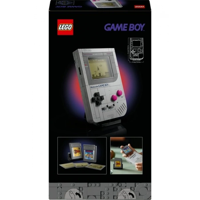 ® Game Boy™ 72046 - Yetişkin Nintendo® Hayranları Için Yaratıcı Model Yapım Seti (421 Parça)