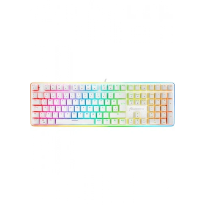 Gamebooster G918 Fire Storm RGB Red Switch Beyaz Mekanik Gaming Klavye