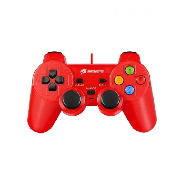 Gamebooster GB-J101R Kırmızı Kablolu Gamepad