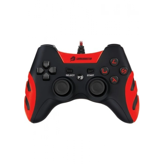 Gamebooster GB-J54R Ps3/pc Uyumlu Kırmızı Kablolu Gamepad