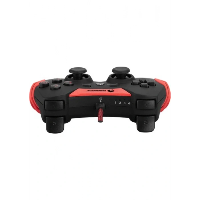Gamebooster GB-J54R Ps3/pc Uyumlu Kırmızı Kablolu Gamepad