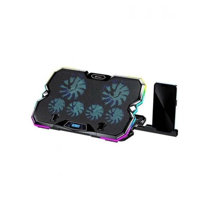 Gamebooster GB-NS10 15-16 Siyah 6-Fanlı Notebook Soğutucu