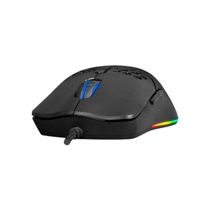 GameBooster M700 Air Force RGB 10000 DPI Hafif Siyah Gaming Mouse