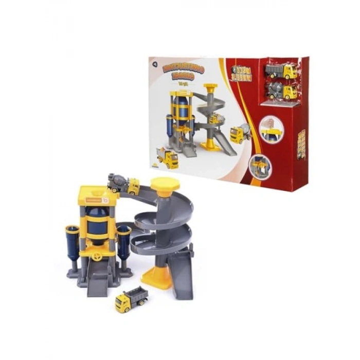 Garaj Seti ile İki Araba - Eğlenceli Oyun Deneyimi