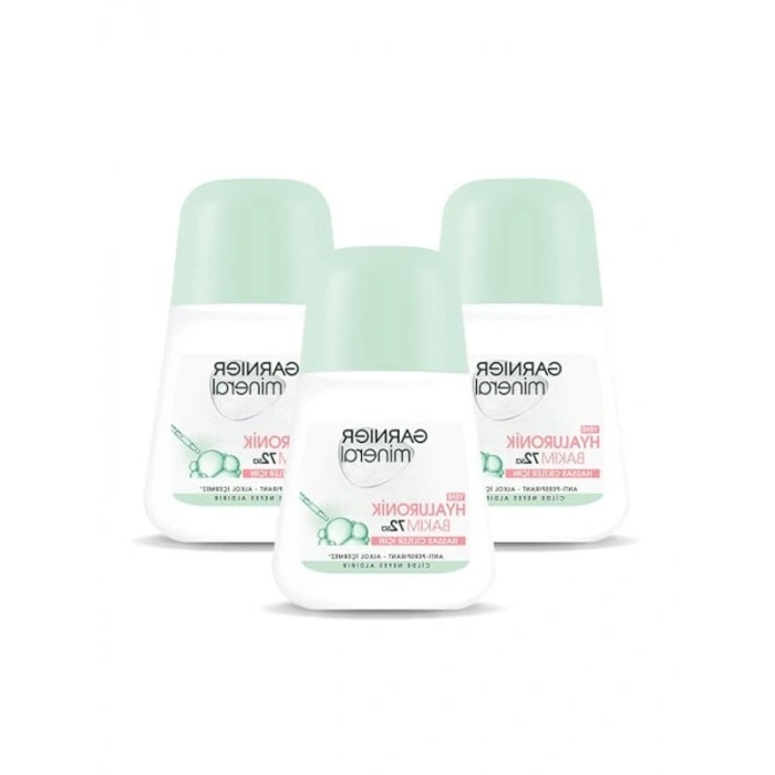 Garnier 3lü Mineral Hyaluronik Bakım Roll-On Deodorant Seti