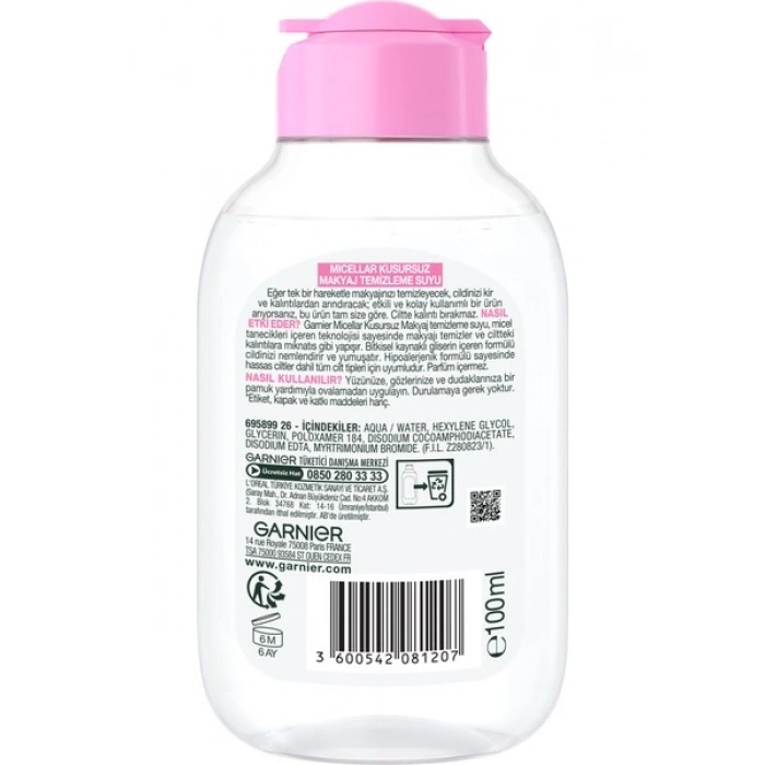 Garnier Micellar Kusursuz Makyaj Temizleme Suyu 100ML
