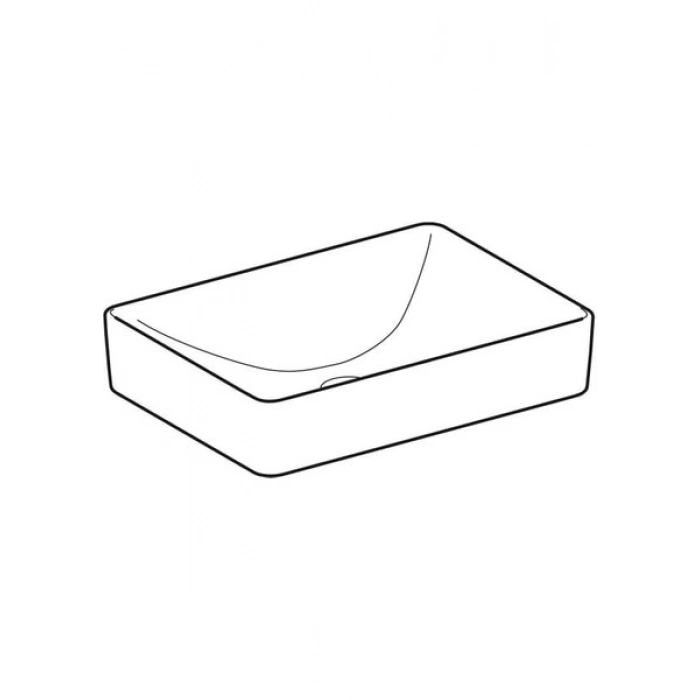 Geberit Variform Dikdörtgen Çanak Lavabo - 500.779.01.2
