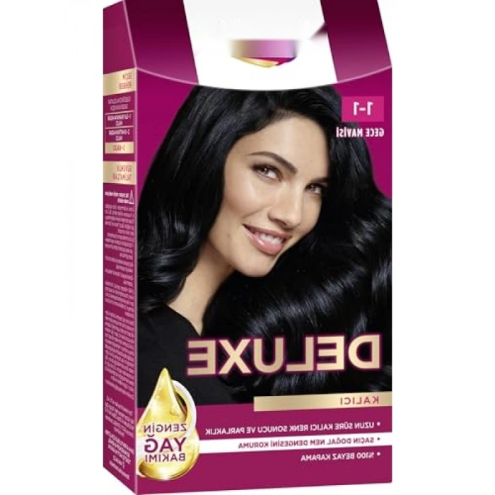 Gece Mavisi Saç Boyası, Deluxe 1-1