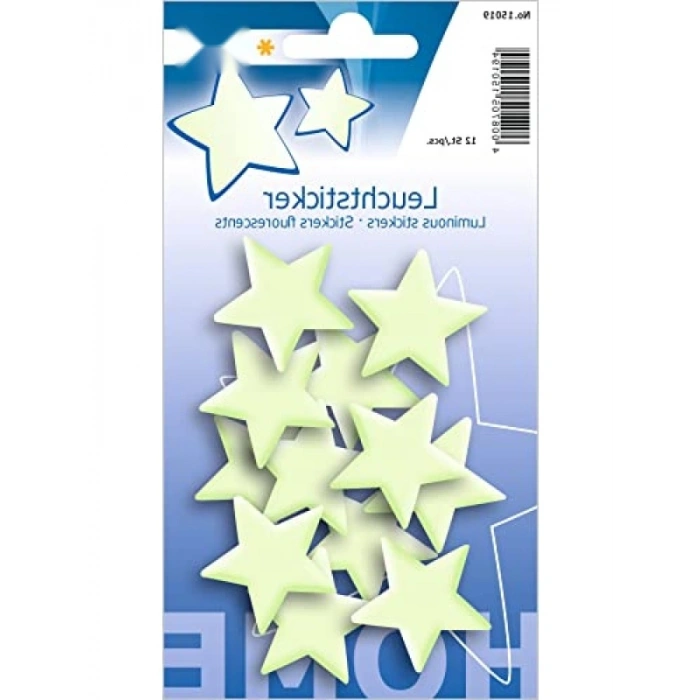 Gece Parlayan Küçük Yıldız Etiketleri