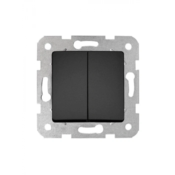 Gece Siyahı Komütatör Mekanizma ve Düğme