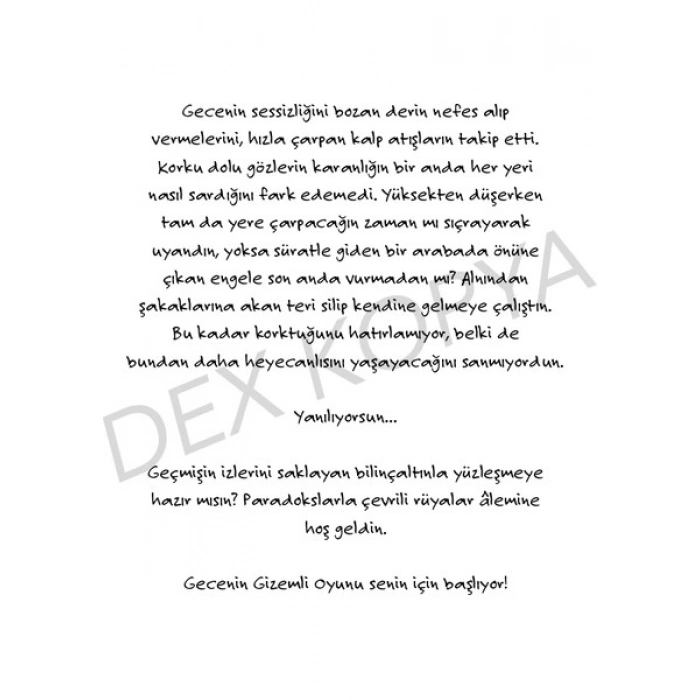 Gecenin Gizemli Oyunu 1: Paradokya - Fatih Cem Gülbent