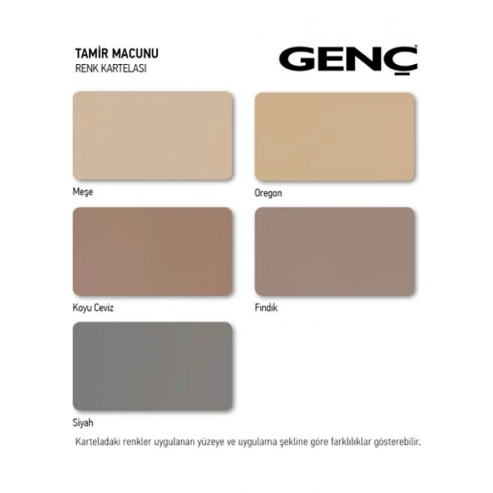 Genç İç ve Dış Cephe Tamir Macunu Ceviz 1 kg