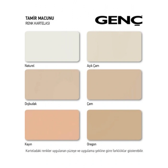 Genç İç ve Dış Cephe Tamir Macunu Kiraz 230 gr