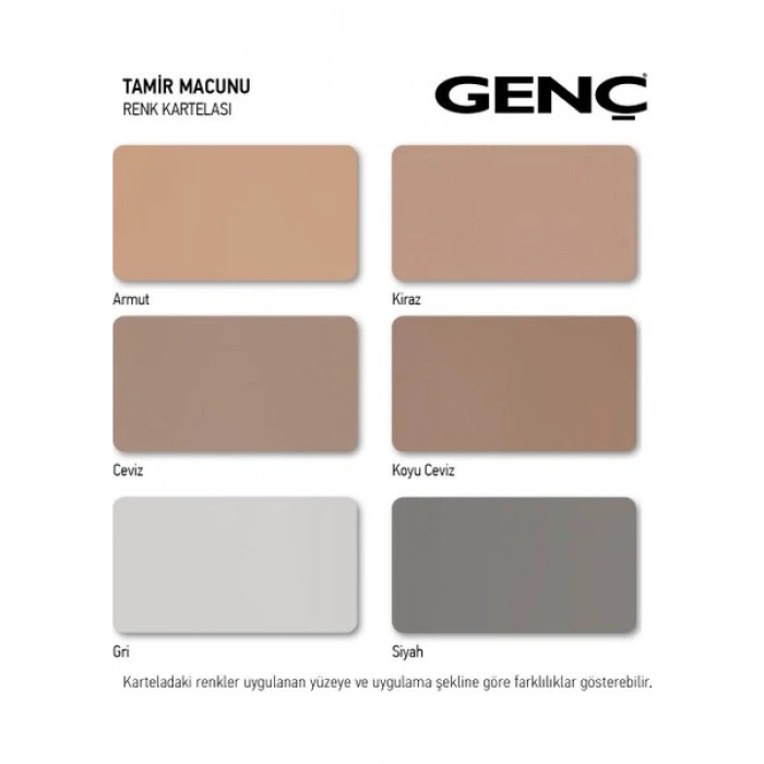 Genç İç ve Dış Cephe Tamir Macunu Kiraz 230 gr
