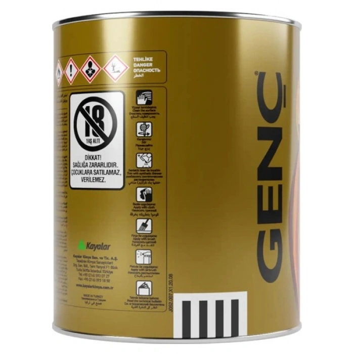 Genç Renkli Ahşap Vernik 8473 Antik Ceviz 0.75 l