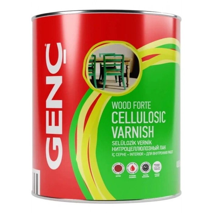 Genç Selülozik Mat Vernik 0.85 kg
