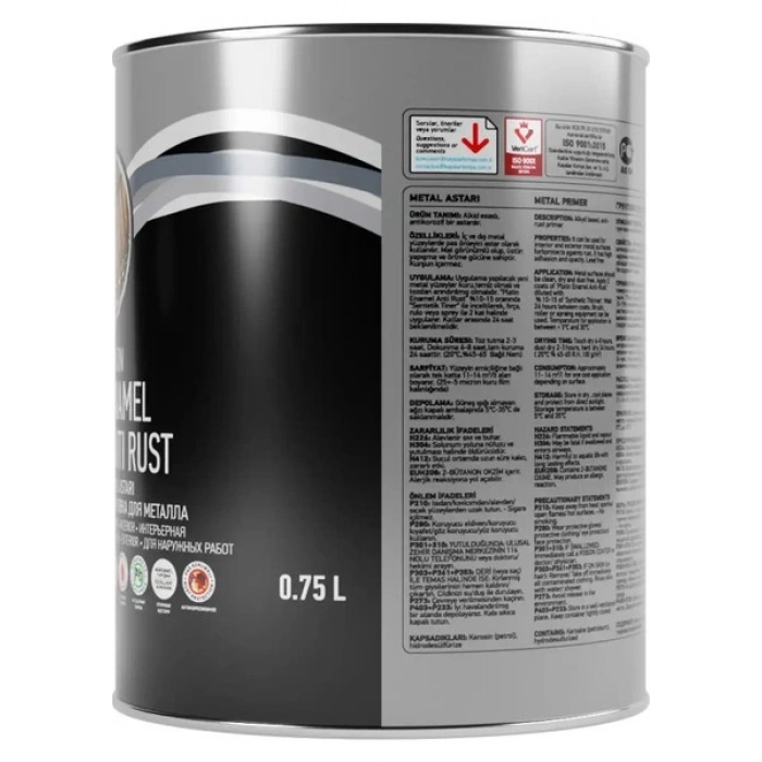 Genç Sentetik Antipas Boya 7103 Gri 0.75 l