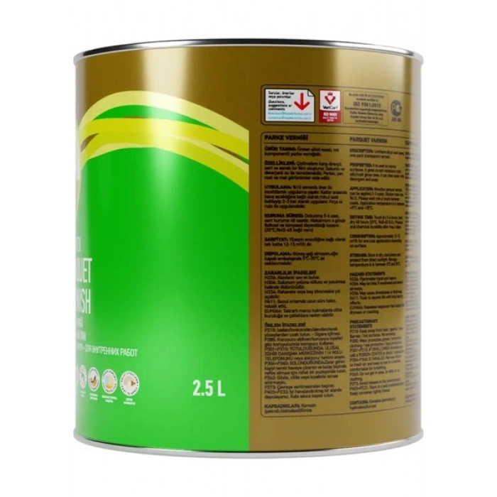 Genç Sentetik Mat Parke Verniği 2.5 l