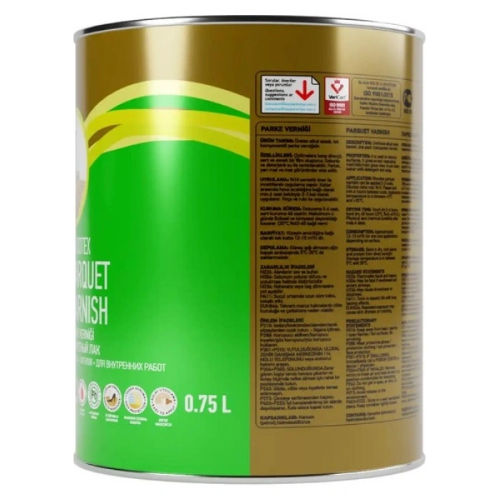 Genç Sentetik Parlak Parke Verniği 0.75 l