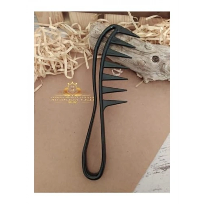 Geniş Aralıklı Wax Şekil Verme Tarağı, Siyah Renkli