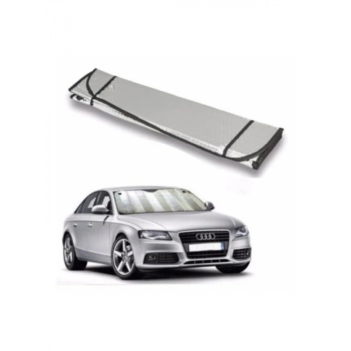 Geniş Boy Katlanabilir Araç Ön Cam Güneşlik - UV Koruyucu