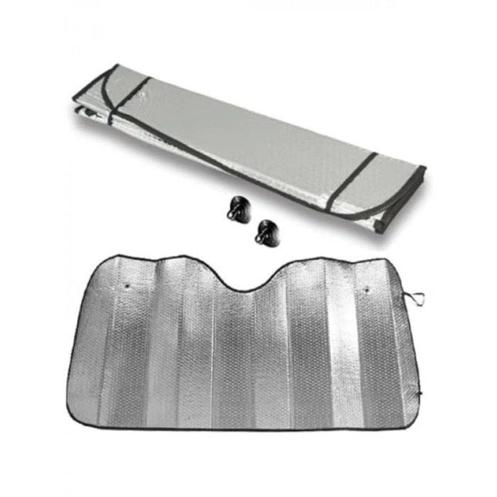 Geniş Boy Katlanabilir Araç Ön Cam Güneşlik - UV Koruyucu