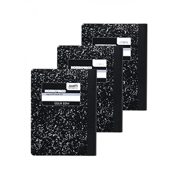 Geniş Çizgili Kompozisyon Defteri, 3lü Paket