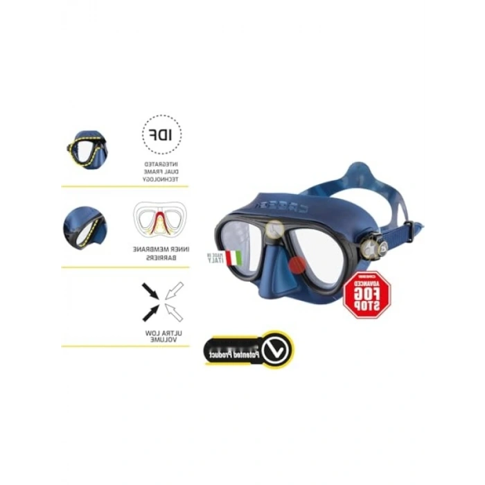 Geniş Görüş Açılı Dalış Maskesi