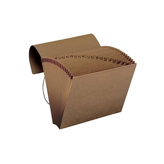 Genişleyen Dosya, 21 Cep, Alfabetik (A-Z), Kraft