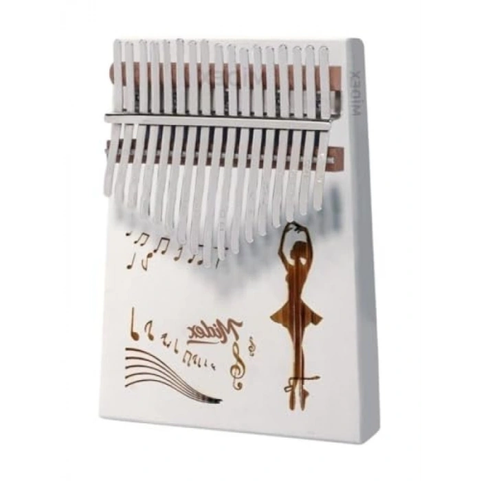 Gerçek Ağaç Kalimba - 17 Tuşlu Müzik Seti