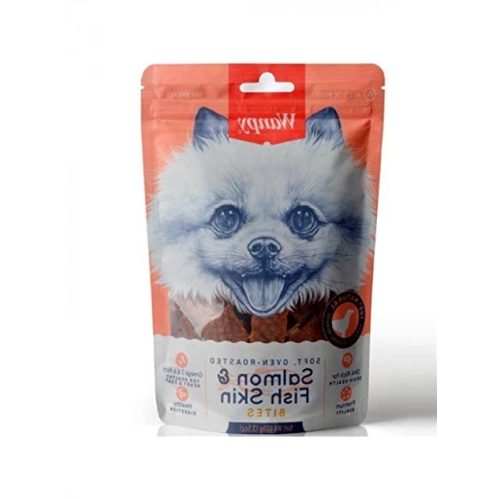 Gerçek Somon Dilimleri - 100 Gr Köpek Ödülü