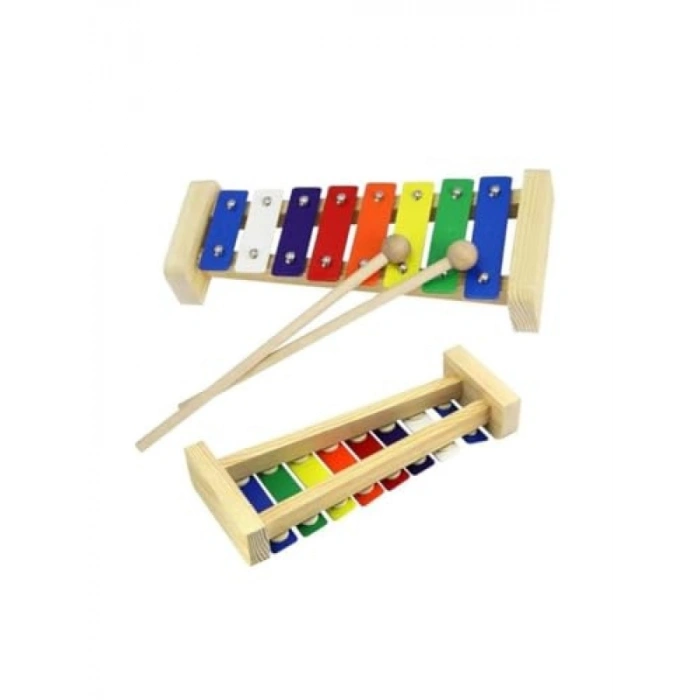 Gerçek Tonlu 8 Nota Ahşap Ksilofon