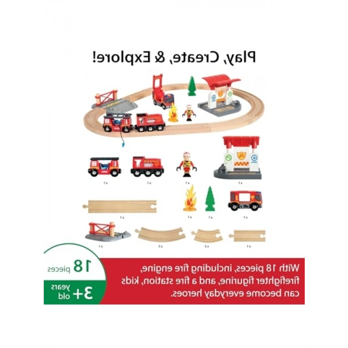 Gerçekçi 33815 Itfaiye Seti