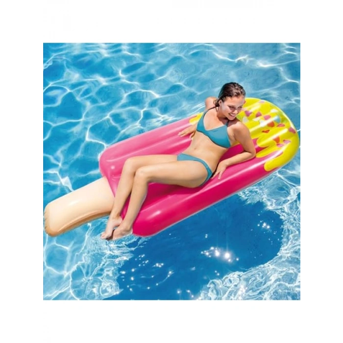 Gerçekçi Baskılı Renkli Popsicle Mat - 183 x 66 cm